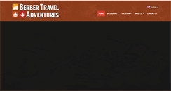 Desktop Screenshot of berberadventures.com